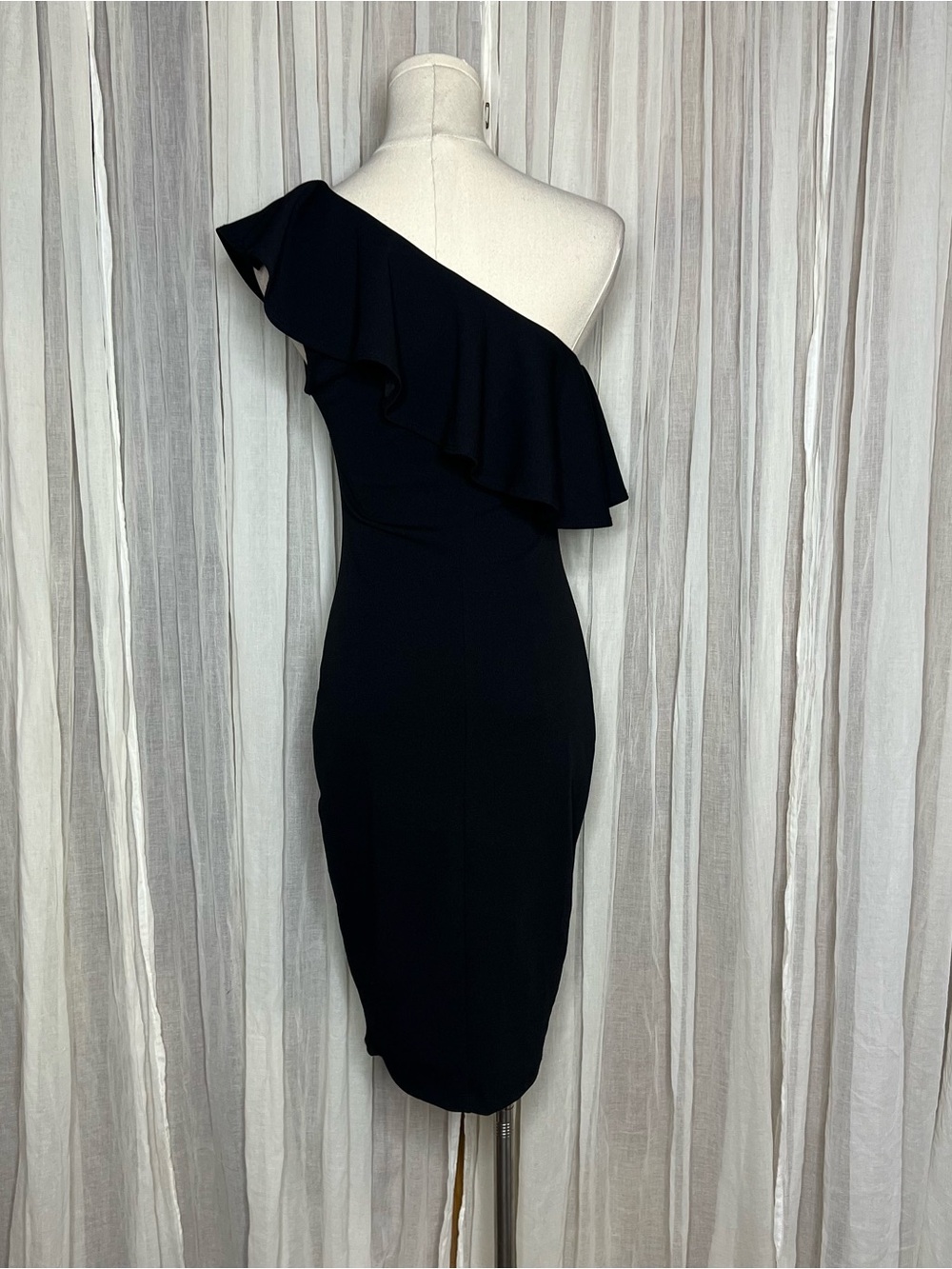 Lulu’s Black Life Is But A Dream Bodycon Dress - Picture 4 of 6